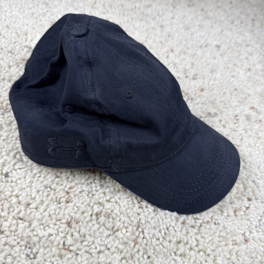 Under Armour Tactical Friend or Foe 2.0 Cap Mens OSFA Black Flag Patch Hat - Picture 2 of 6